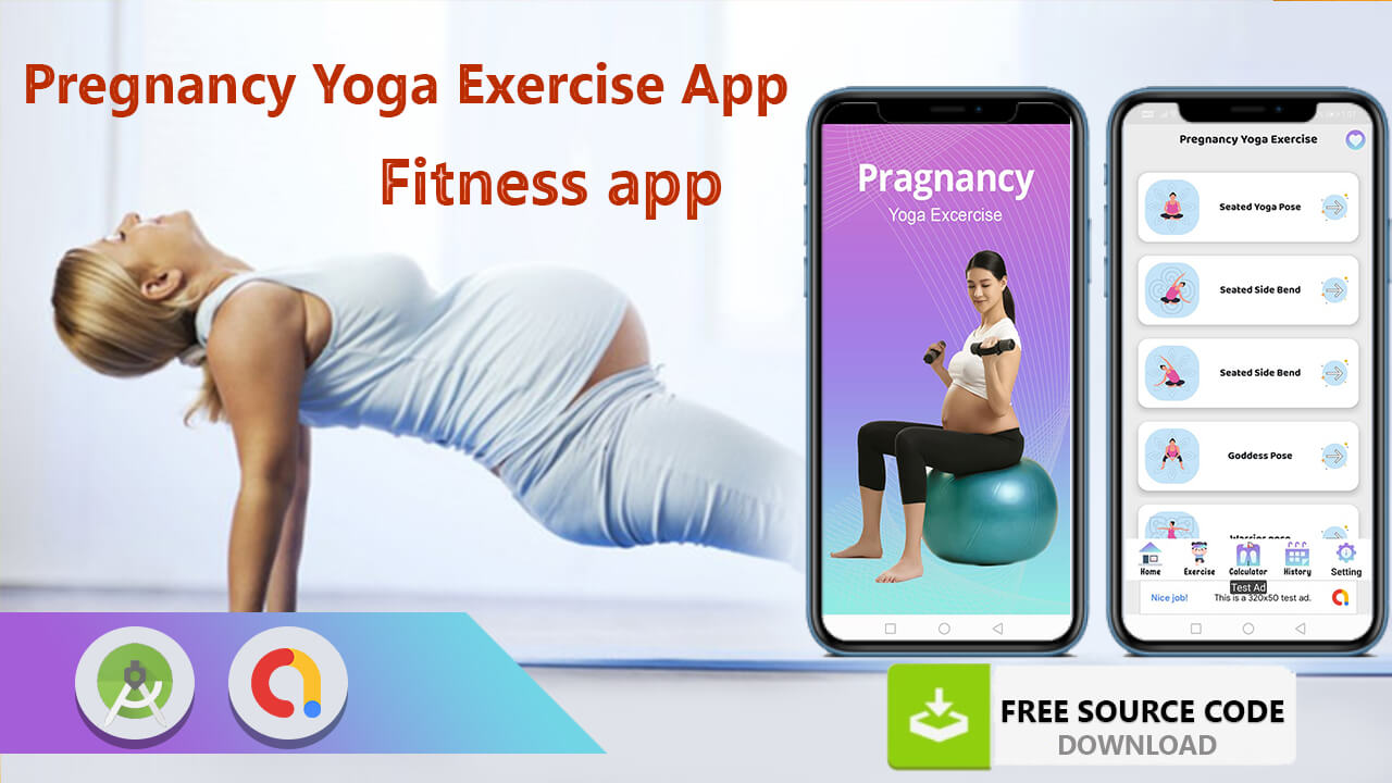 How to make Pregnancy Yoga Exercise and workout at home android app